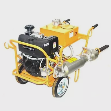 10-DE diesel hydraulic power pack for multiple rock splitters